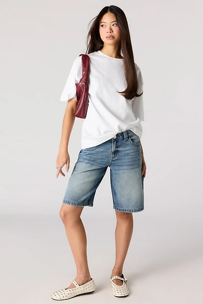 Low Rise Baggy Dark Jort