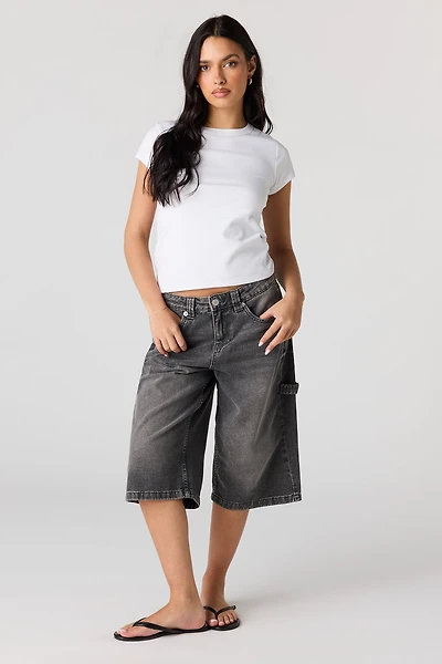 Low Rise Carpenter Jort 16"