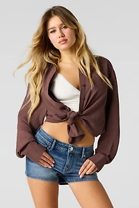 Havana Mid Rise Push Up Dark Short