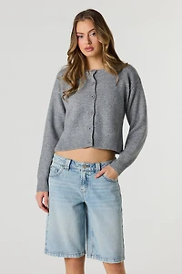 Jort baggy à taille basse pâle