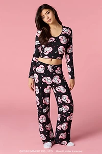 Hello Kitty® & Dear Daniel™ Long Sleeve Top Pant Pajama Set