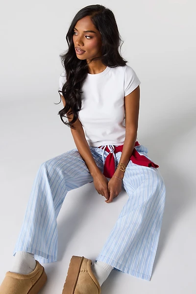 Wide Leg Pajama Pant