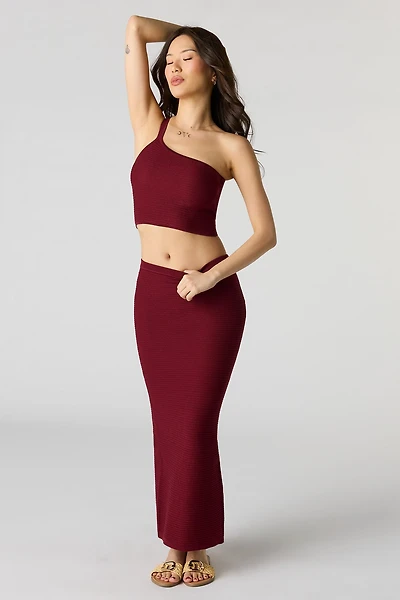 Jupe maxi crochetée