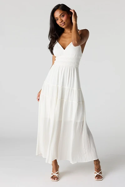 Robe-camisole nuisette maxi