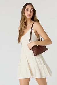 Babydoll Tiered Mini Dress