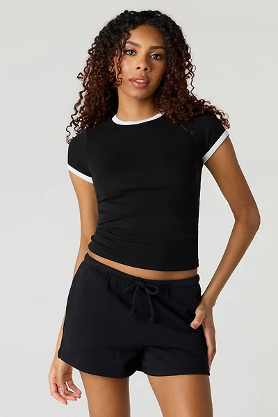 Luxe French Terry Fleece Shortie