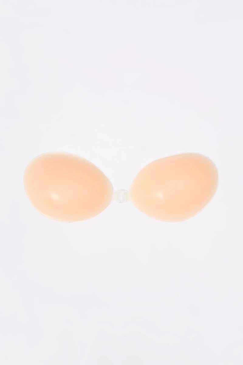 Soutien-gorge auto-adhésif sans bretelles en silicone