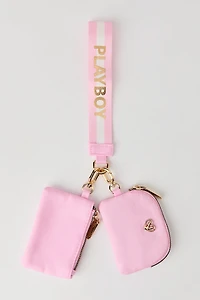 Playboy Dual Pouch Wristlet