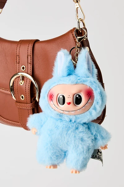 Porte-clés Alabebé avec fourrure pastel