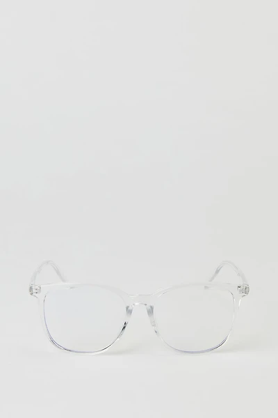 Lunettes de soleil à lentilles bleues Wayfarer