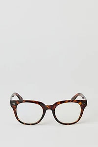 Lunettes de soleil à lentilles bleues yeux chat