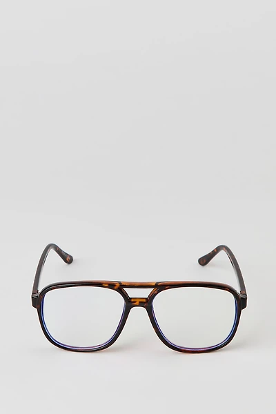 Lunettes aviateur anti-lumière bleue