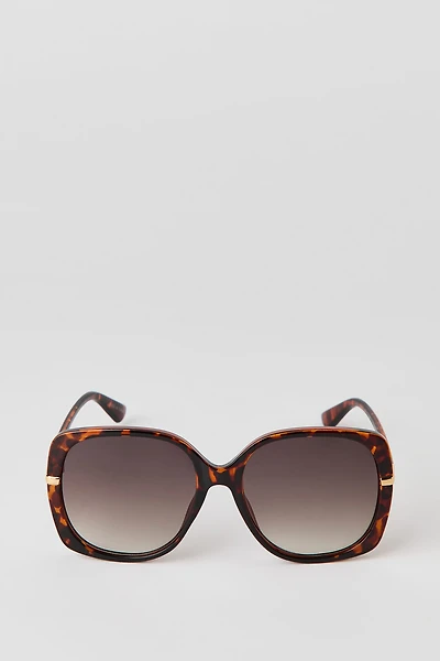 Lunettes de soleil carrées surdimensionnées