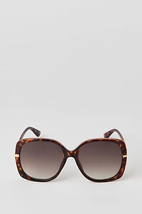 Lunettes de soleil carrées surdimensionnées