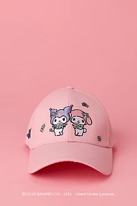 Kuromi™ & My Melody™  Embroidered Hat