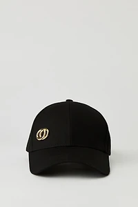 Double Ring Detail Baseball Hat