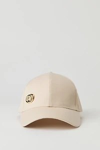 Double Ring Detail Baseball Hat