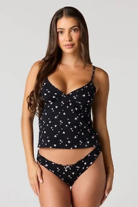 Printed Tank & Panty Set