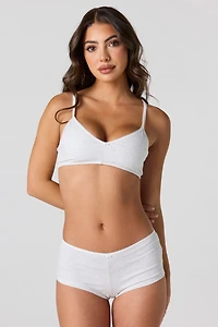 Bralette & Boy Short Set