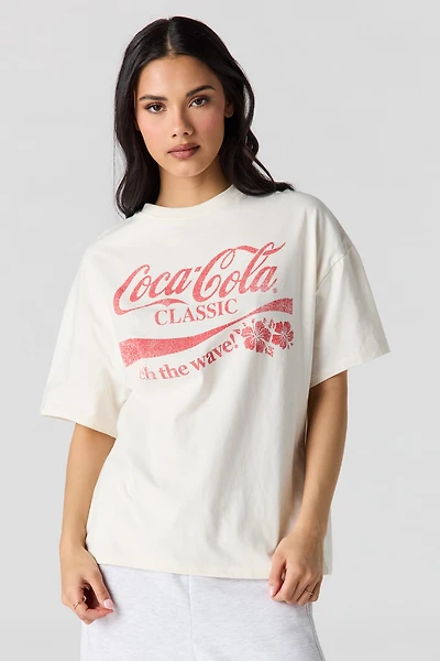 Luxe Heavy Cotton Coca-Cola Graphic T-Shirt