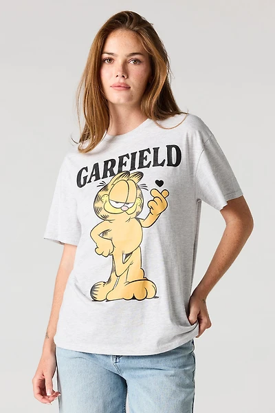 Garfield Graphic Boyfriend T-Shirt