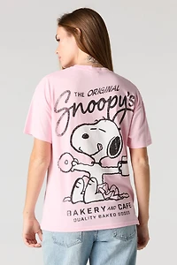Peanuts Snoopy Graphic Boyfriend T-Shirt