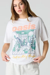 Oasis Graphic Boyfriend T-Shirt
