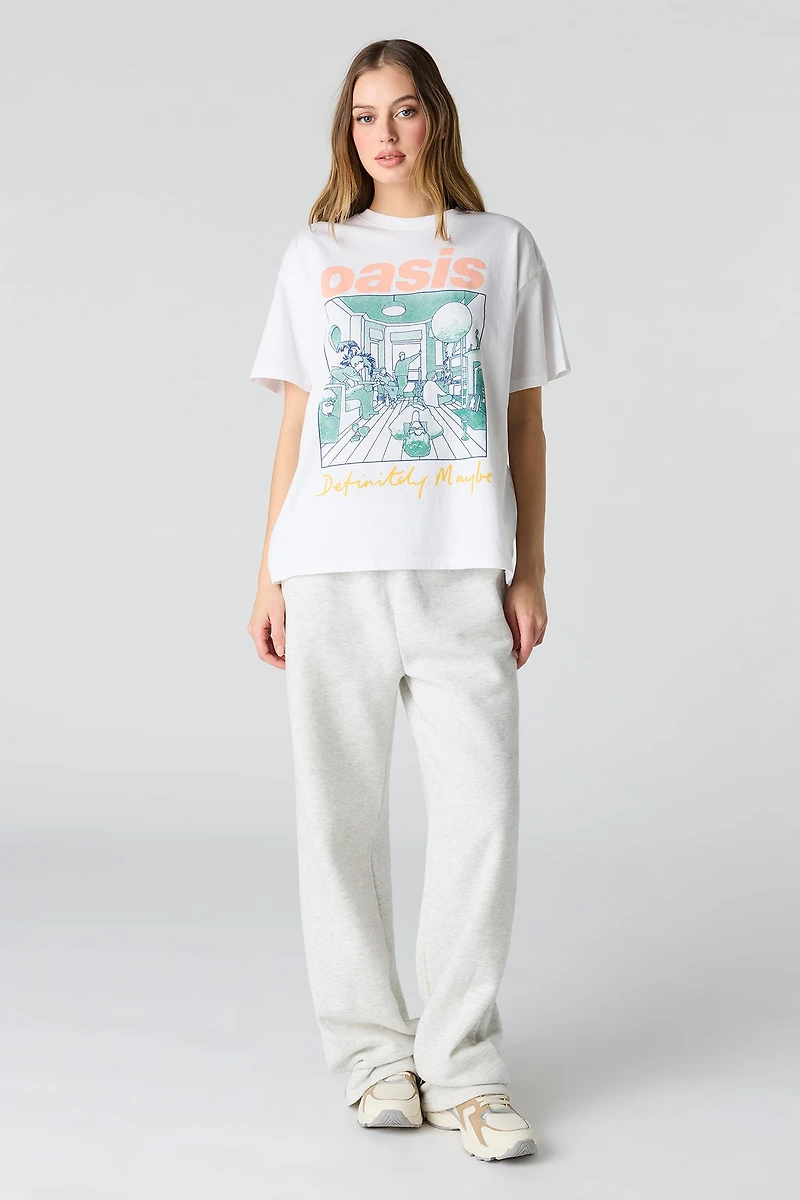 Oasis Graphic Boyfriend T-Shirt
