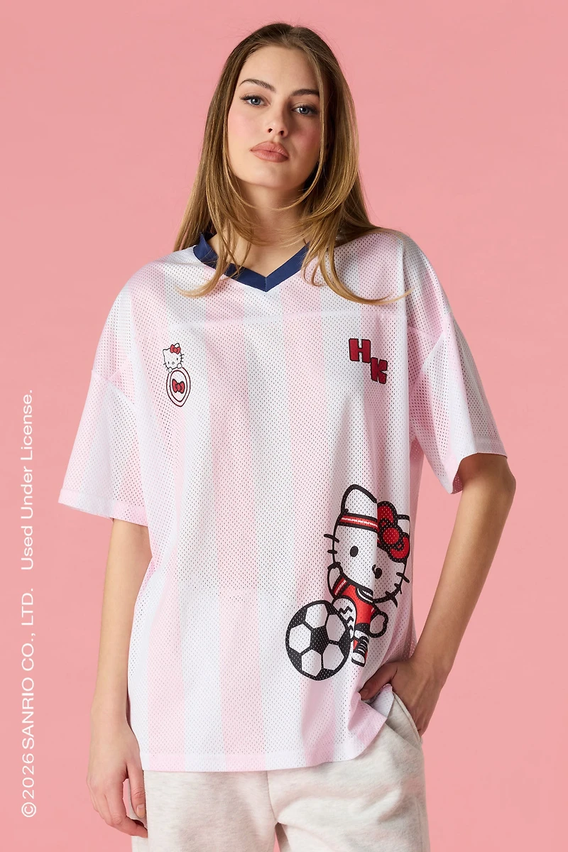 Hello Kitty® Graphic Mesh Jersey
