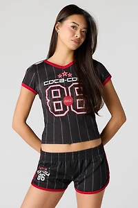 Coca-Cola Graphic Fleece Dolphin Short