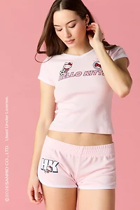 Hello Kitty® Soccer Graphic Dolphin Short