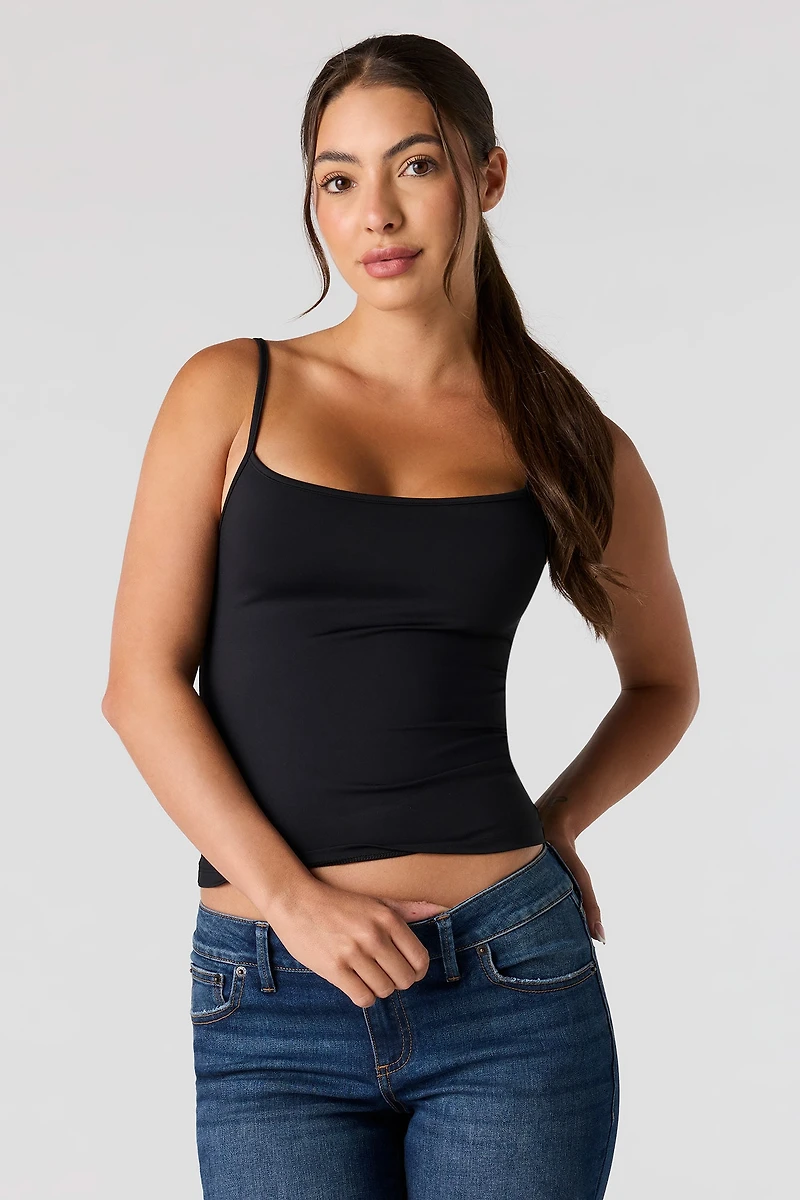 Luxe Heavy Contour Scoop Neck Tank