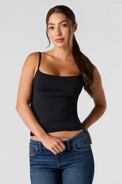 Luxe Heavy Contour Scoop Neck Tank