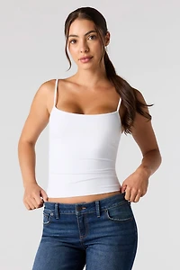 Luxe Heavy Contour Scoop Neck Tank