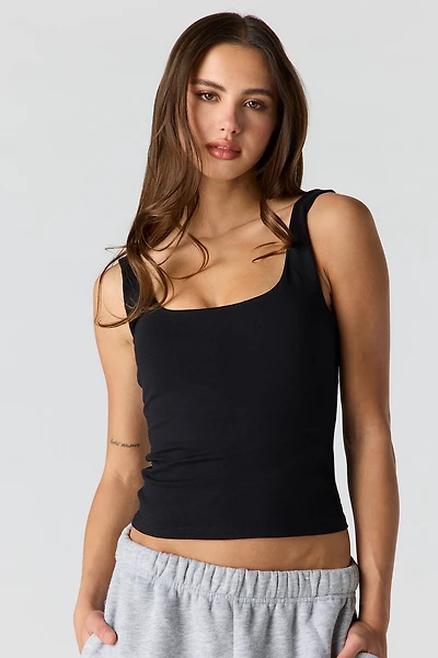 Soft Contour Scoop Neck Tank