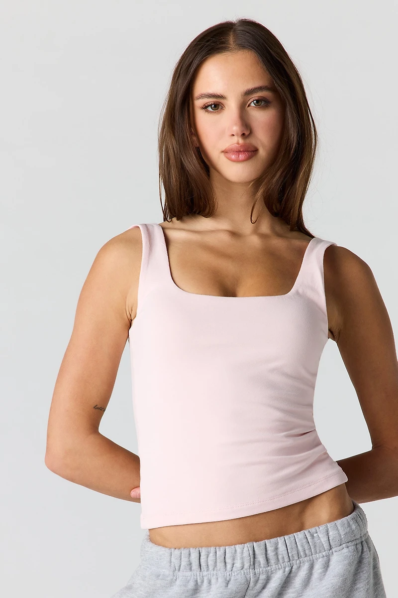 Soft Contour Scoop Neck Tank