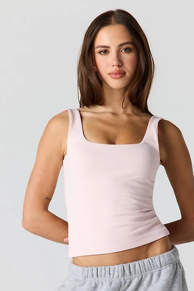 Soft Contour Scoop Neck Tank