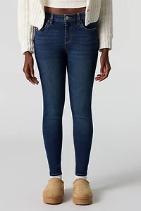 High Rise Skinny Dark Jean