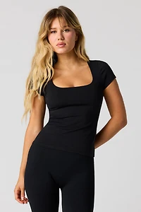 Contour Scoop Neck Classic T-Shirt