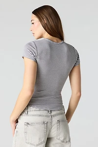 Curved Hem T-Shirt