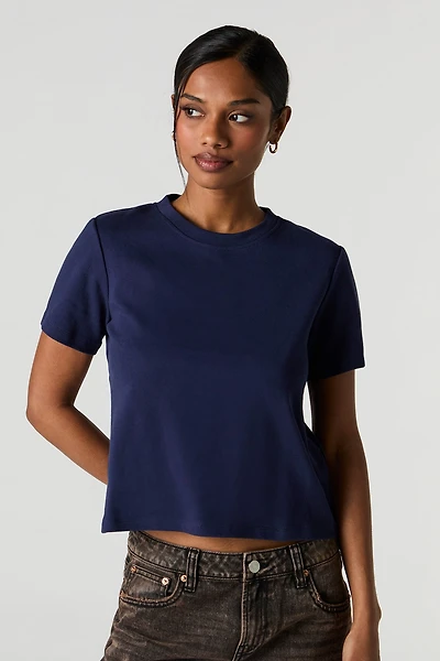 T-shirt ras du cou décontracté