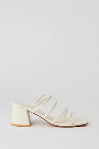 Sandales à talons avec brides