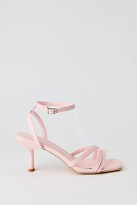 Strappy Ankle Strap Kitten Heel
