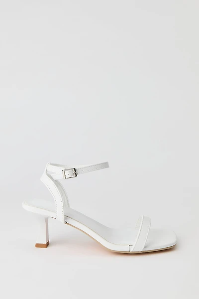 Escarpins à talons bobine avec brides