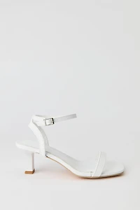 Escarpins à talons bobine avec brides