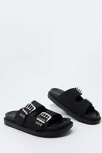 Grommet Buckle Sandal