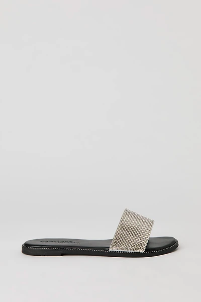 Rhinestone Band Slides