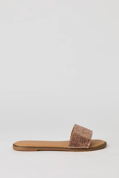 Rhinestone Band Slides