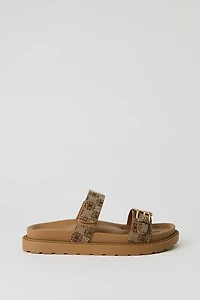Sandales imprimées avec Velcro