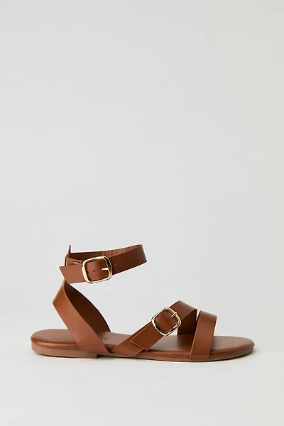 Sandales avec boucle double
